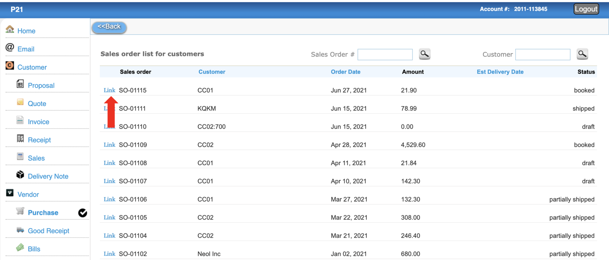 Link a purchase order to a sales order | Purchase Order, Inventory ...